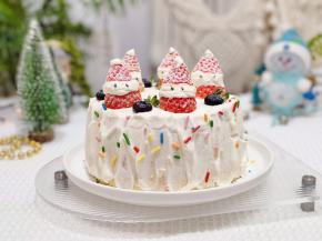 撒上糖霜，彩糖珠就好啦！