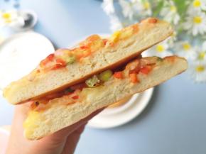 就喜欢吃自己做的披萨。