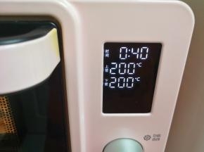 上下管200度烤40分钟。