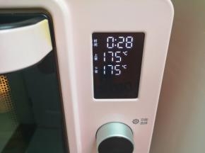上下管175度烤28分钟。