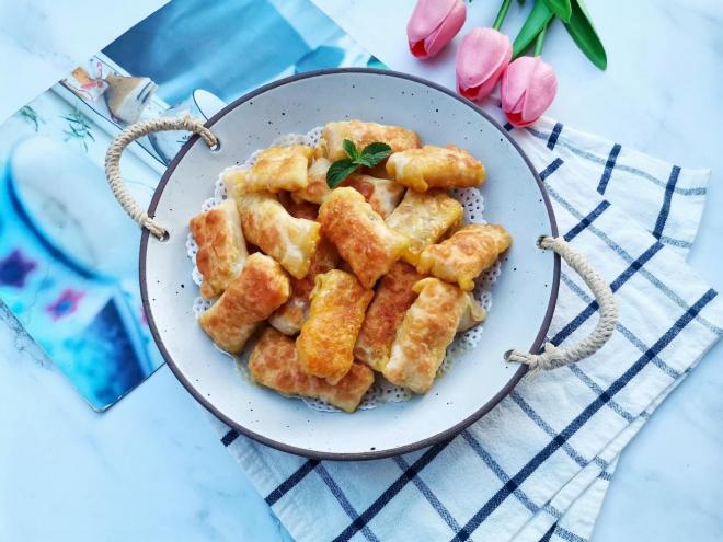 饺子皮土豆丝饼