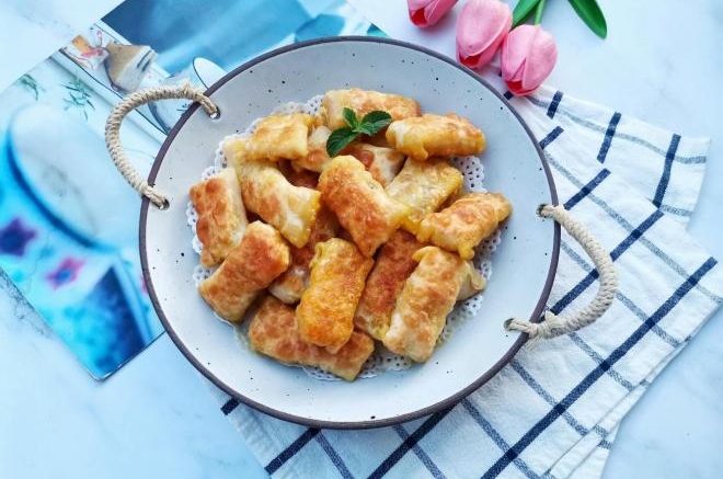 饺子皮土豆丝饼