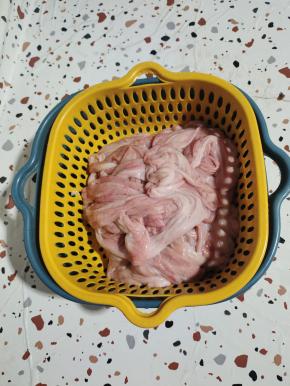 捞出控干水分！