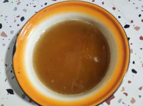 看看控了这么多的油，要不然全都吃到肚子里，太油腻了！也不健康！
