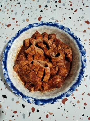 涂抹均匀腌制20分钟！(有时间的可以提前一晚上腌制更入味儿！)