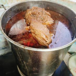 中途翻动一下。