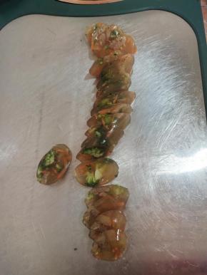 切成稍微厚一点的片！