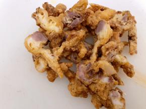 酥肉稍微改刀成块