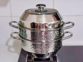 上汽后蒸18分钟，关火焖3分钟。