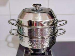 上汽后蒸18分钟，关火焖3分钟。