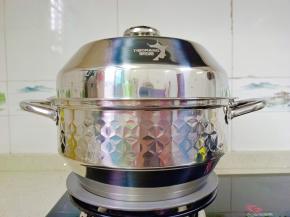 开大火蒸10分钟即可。