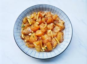 放入龙利鱼，
