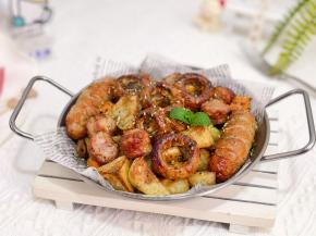 出炉装盘即可享用。