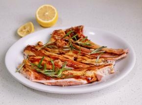 挤入柠檬汁，放上迷迭香，颜值30分钟。