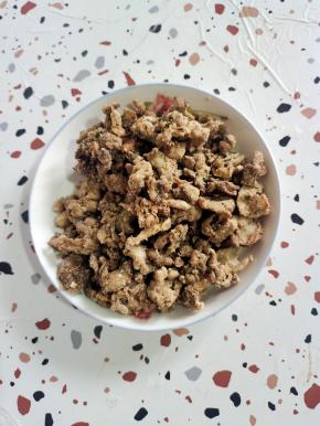 猪油渣一盘备用！