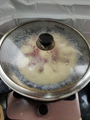 大火蒸8分钟左右就可以了！