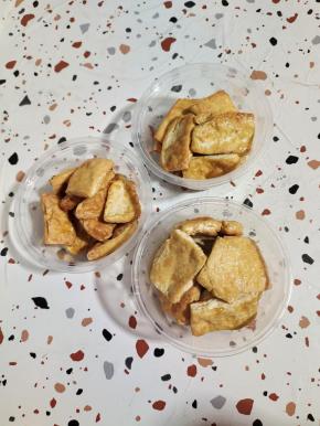 分别装入碗中！(我和两个孩子在家，做了三份，一人一份，吃的真的很过瘾！)