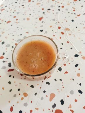 打好的红豆红枣银耳豆浆，浓浓的红枣味，还有满满的胶原蛋白！适合一年四季喝！美容养颜又健康！