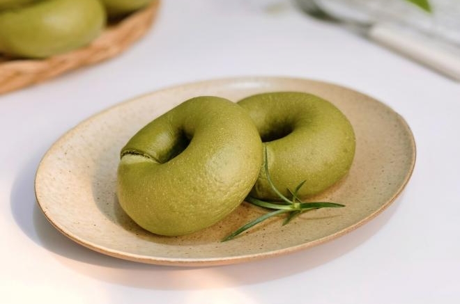 抹茶贝果