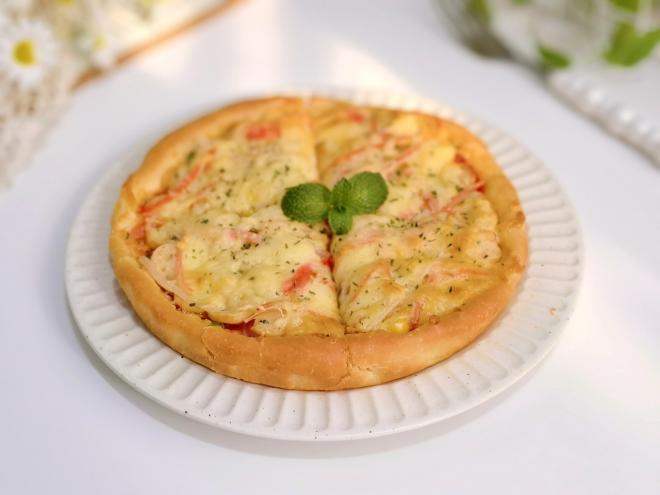 鸡肉肠蟹柳披萨