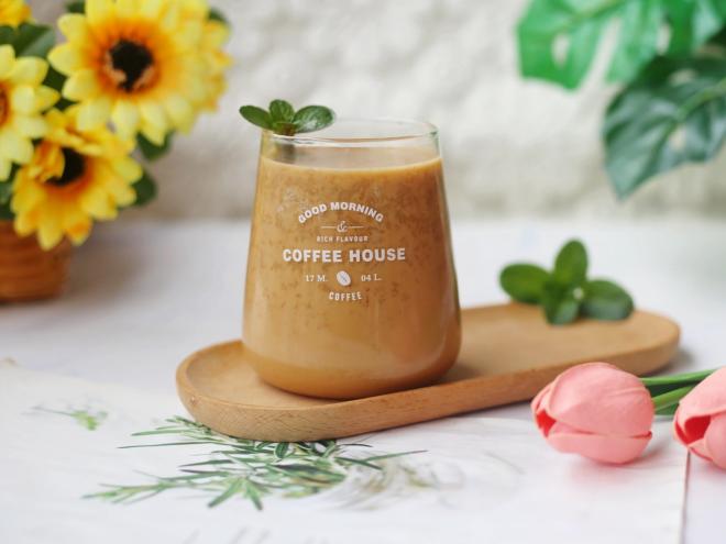 咖啡冻焦糖奶茶