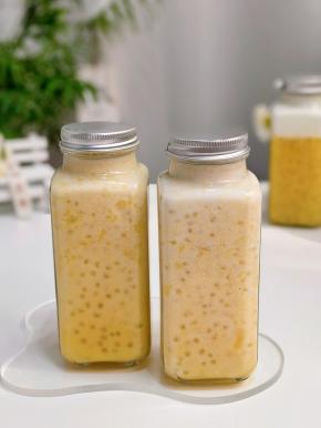 女孩把奶茶换成它～