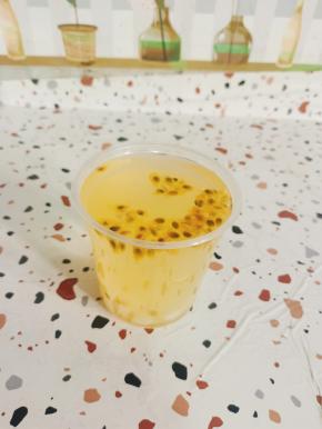 加入适量的温开水搅拌均匀！