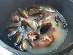 煮开。
