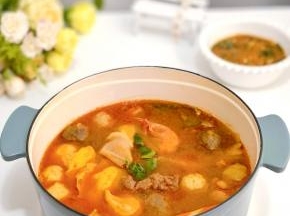 想吃什么涮什么。