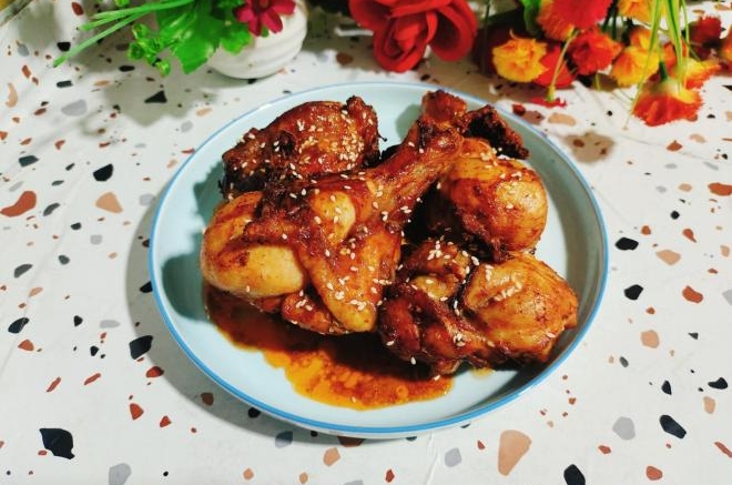 奥尔良烤鸡腿