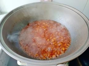 最后淋水淀粉勾芡