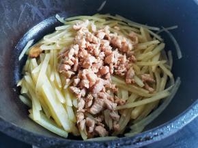 加入瘦肉，