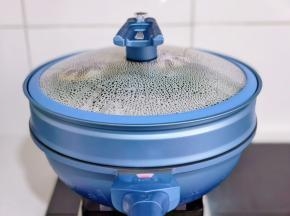 烧开小火蒸40分钟。