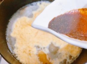 加入调好的料汁