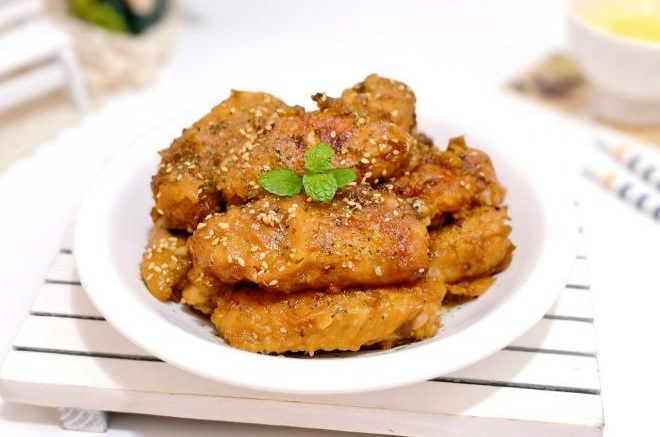 蒜香黄油蜂蜜鸡翅