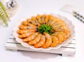 装盘放上葱丝。