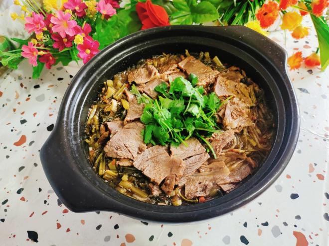 酸菜牛肉粉丝煲