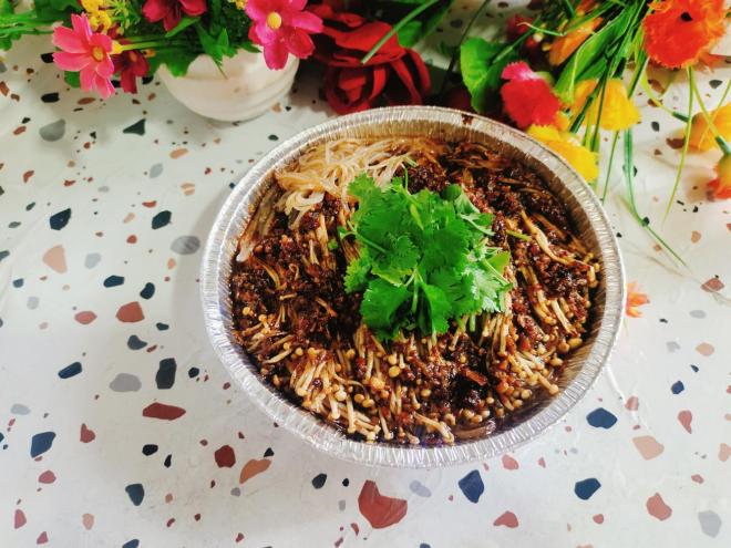 蒜蓉粉丝金针菇