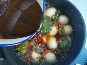 加入调料，添两大碗水。