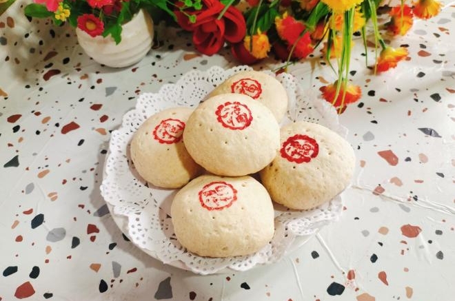 开心果鲜花饼