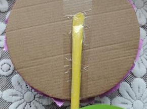 背面再用胶带固定牢固一点！