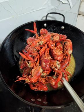 即可捞出控油备用！