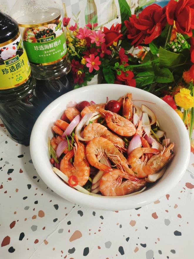 捞汁大虾