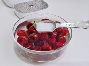 加盐泡15分钟。