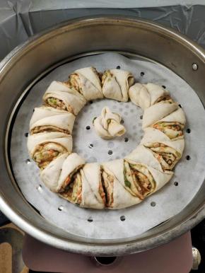 温水锅里，醒面20分钟！