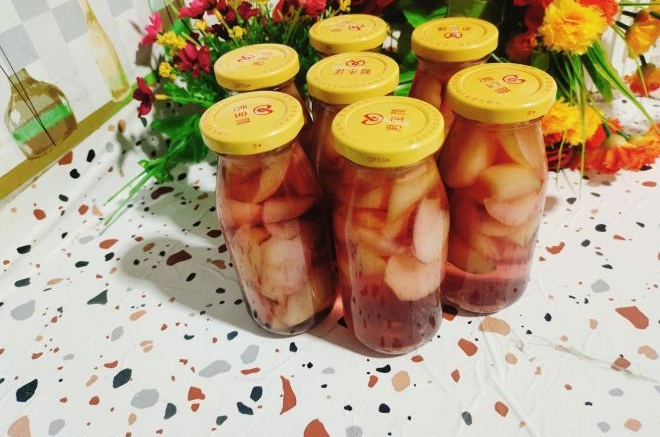 水蜜桃罐头