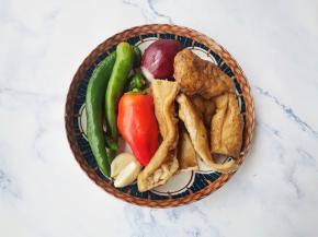 准备好所有食材。