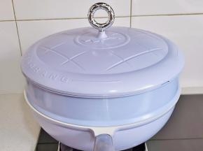 盖上盖子蒸两分钟。