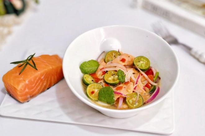 泰式生腌三文鱼