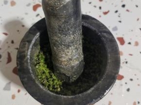 捣碎！成泥状！